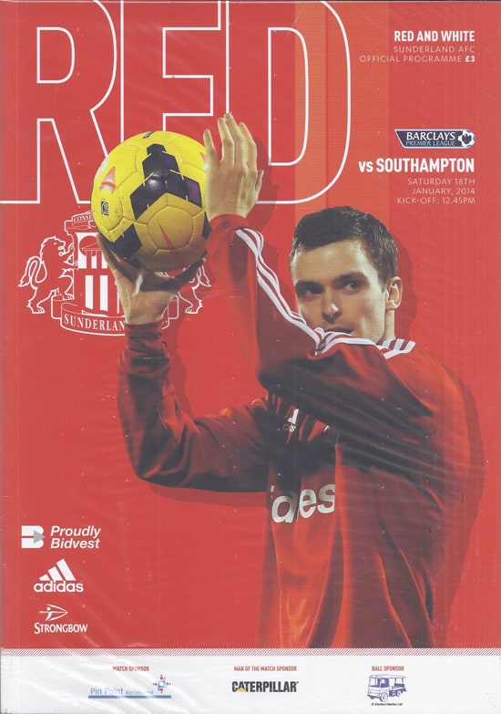 Sunderland FC v Southampton FC